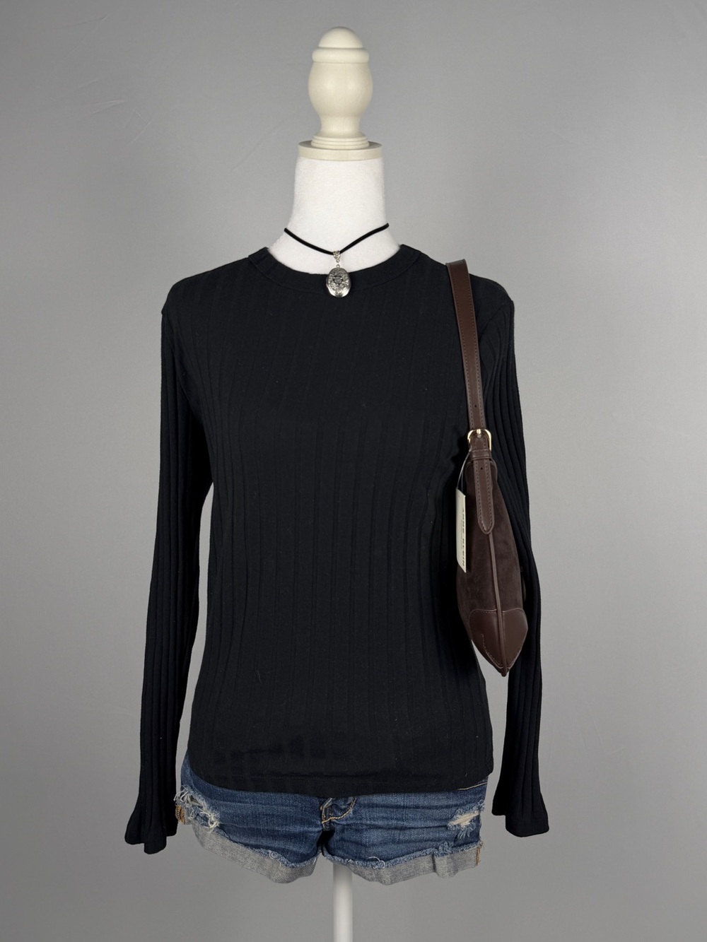A-new-day Women's Black Shirt